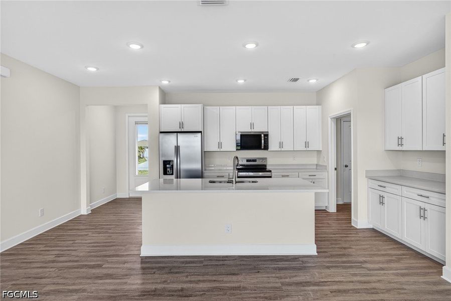 Furnished interior view inside a new home in Cape Coral, Cape Coral (Image 10). Furnished interior view inside a new home in Cape Coral, Cape Coral (Image 10).
