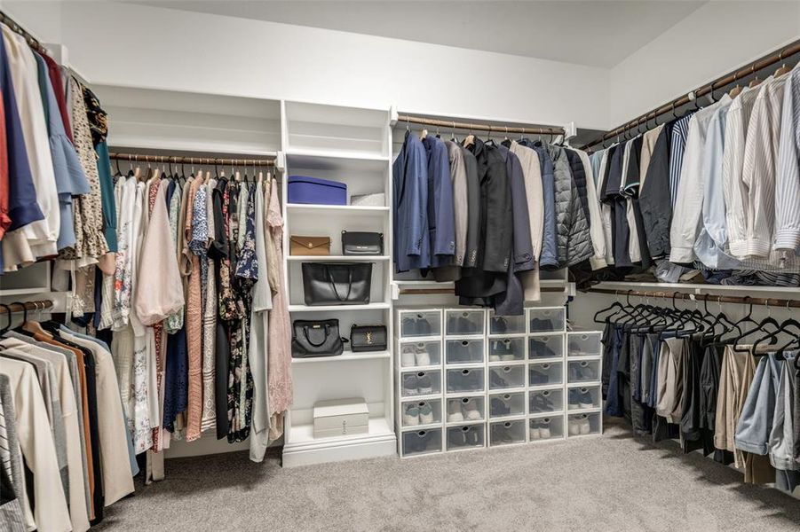 Furnished interior view inside a new home in Lynx Hollow Estates, Forney (Image 32).