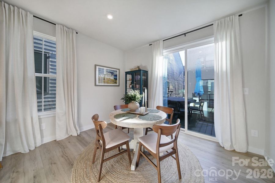 Furnished interior view inside a new home in , Charlotte (Image 24). Furnished interior view inside a new home in , Charlotte (Image 24).