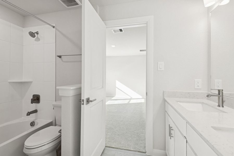 Furnished interior view inside a new home in Jubilee, Hockley (Image 9).