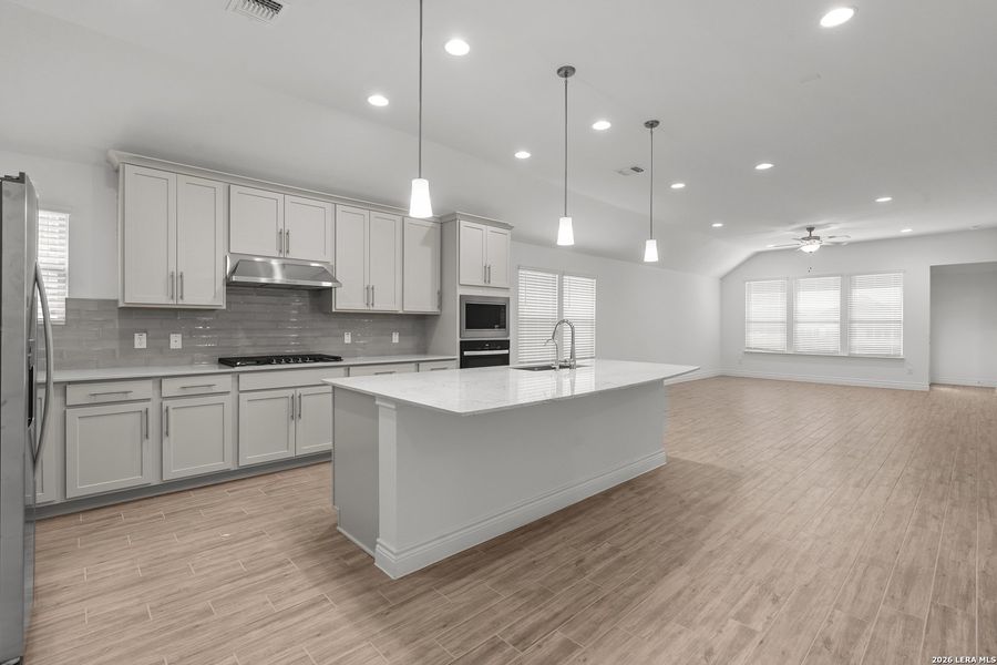 Furnished interior view inside a new home in Legacy at Lake Dunlap, New Braunfels (Image 7).