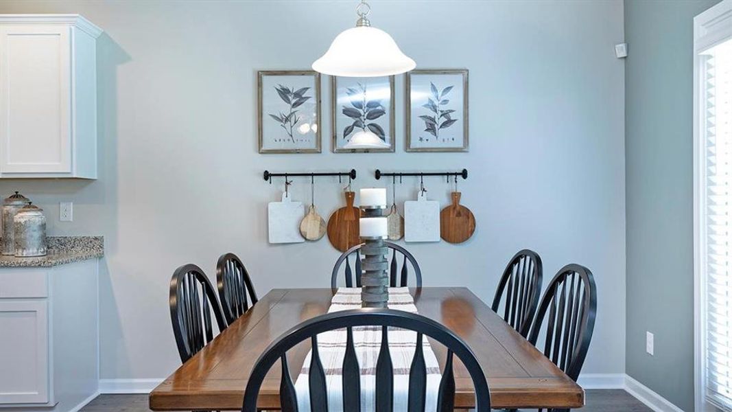 Furnished interior view inside a new home in Twin Lakes, Hoschton (Image 29).