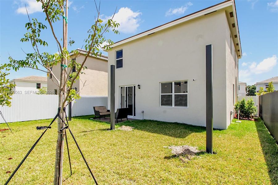 Exterior details and patio area of a home in Messina Place, Homestead (Image 30). Exterior details and patio area of a home in Messina Place, Homestead (Image 30).