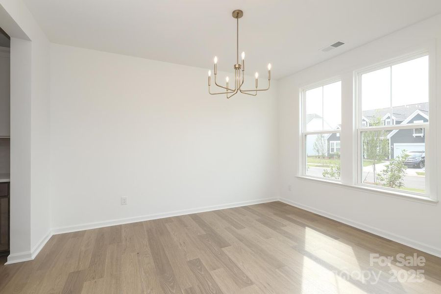 Spacious, unfurnished interior of a new home in Estates at Sugar Creek, Indian Land (Image 28).