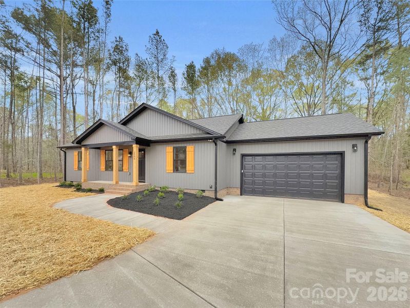 Covered front porch Covered front porch