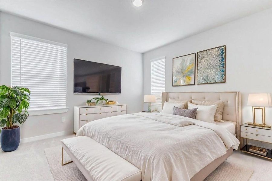 Bedroom 3 - 2nd Level. This photo has been virtually staged. Bedroom 3 - 2nd Level. This photo has been virtually staged.