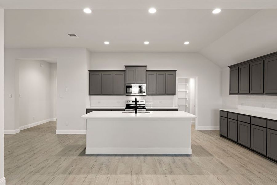 Representative exterior photo of a completed home built from the Canterbury by Impression Homes in Mercer Meadows, Royse City, TX (Image 7). Representative exterior photo of a completed home built from the Canterbury by Impression Homes in Mercer Meadows, Royse City, TX (Image 7).