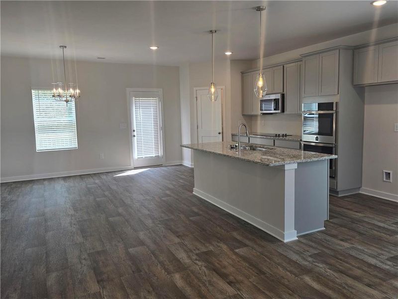 Furnished interior view inside a new home in Southern Hills, McDonough (Image 9).