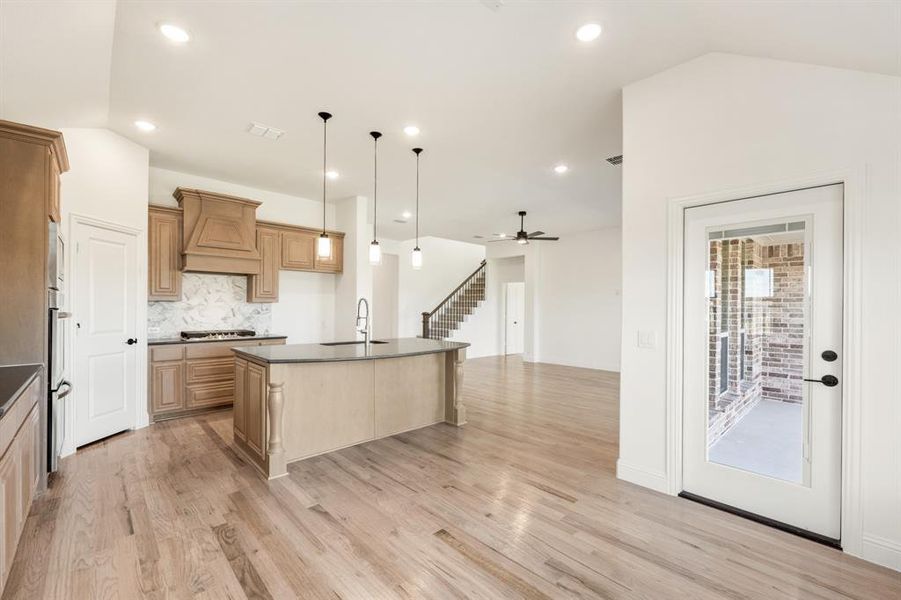 Furnished interior view inside a new home in Timberbrook, Justin (Image 18).