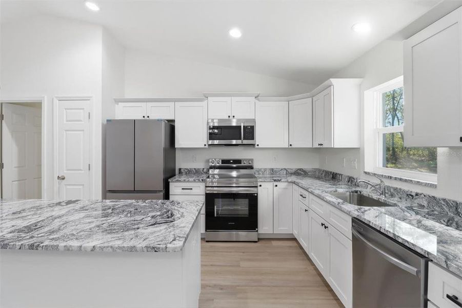 Furnished interior view inside a new home in , Citrus Springs (Image 9).