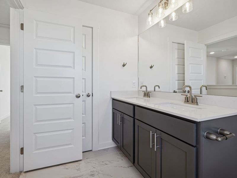 Furnished interior view inside a new home in Sage Farms, White House (Image 14).