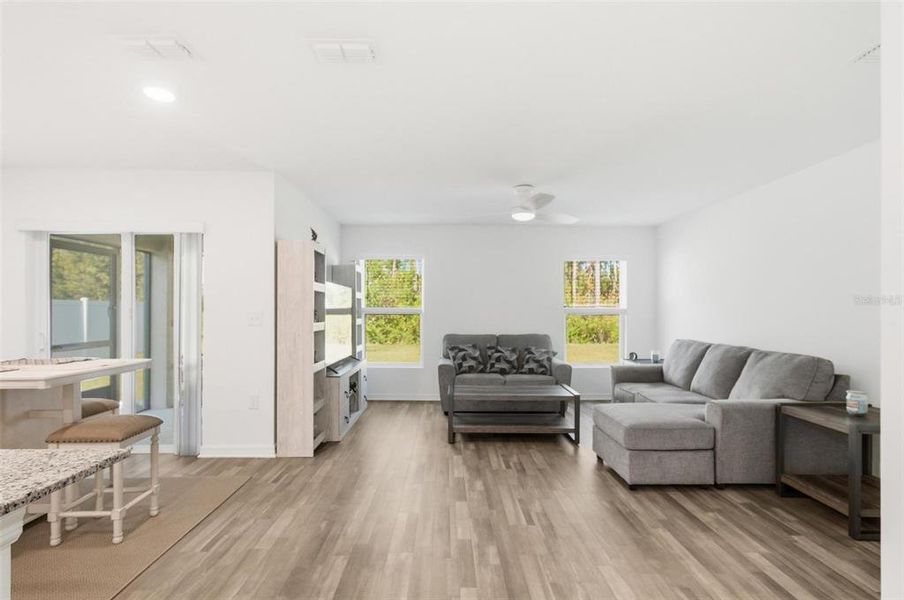 Furnished interior view inside a new home in , Palm Coast (Image 36).