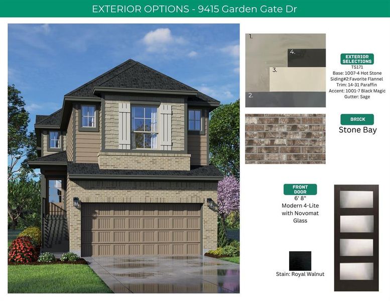 Home selections are subject to change.