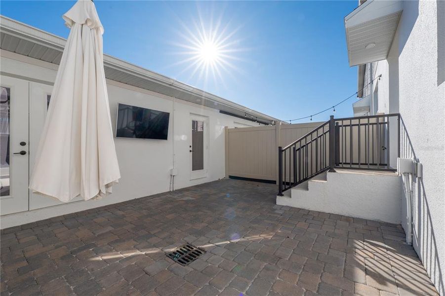 Exterior details and patio area of a home in , Winter Garden (Image 3). Exterior details and patio area of a home in , Winter Garden (Image 3).