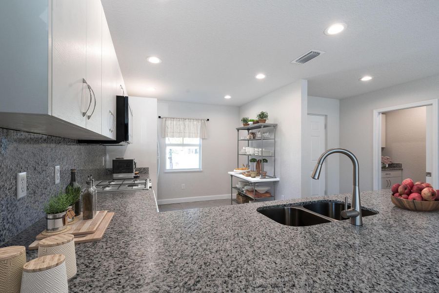 Furnished interior view inside a new home in , Port St. Lucie (Image 8).