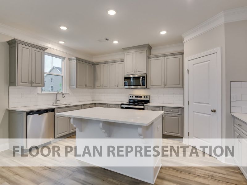 Kitchen Floorplan Representation Photo 4 | The Fairport II Plan