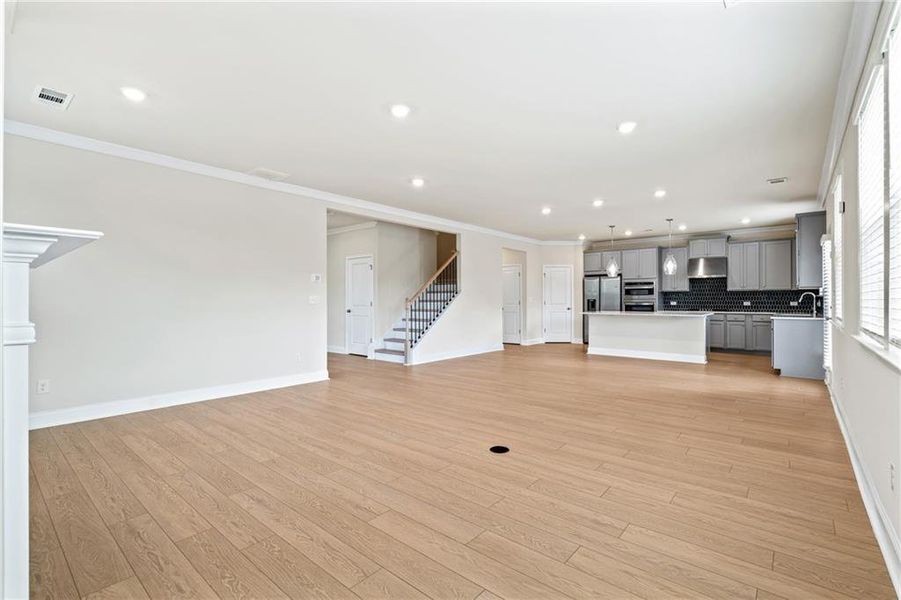 Spacious, unfurnished interior of a new home in , Lawrenceville (Image 43).
