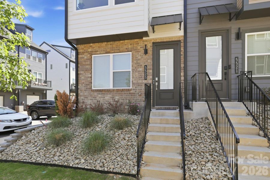 Exterior details and patio area of a home in , Charlotte (Image 3).