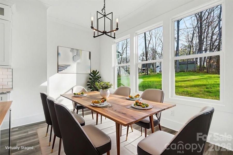 Furnished interior view inside a new home in , Troutman (Image 13).