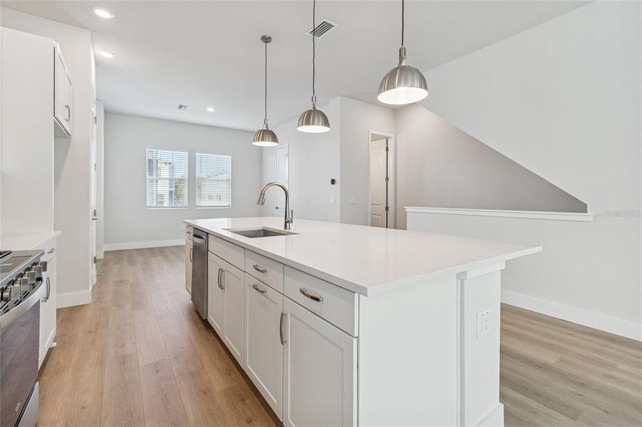 Furnished interior view inside a new home in Apex at Seminole Heights, Tampa (Image 11). Furnished interior view inside a new home in Apex at Seminole Heights, Tampa (Image 11).