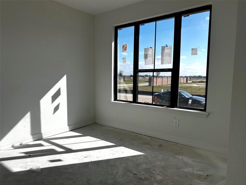 Actual progress of your home.