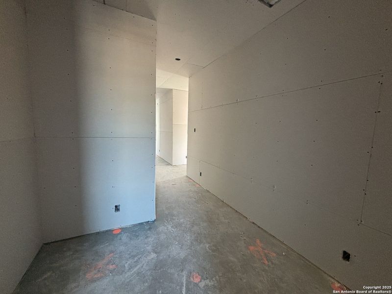 In-progress construction of a new home in The Summit at Saddlebrook Ranch 55's, Schertz, TX (Image 10).