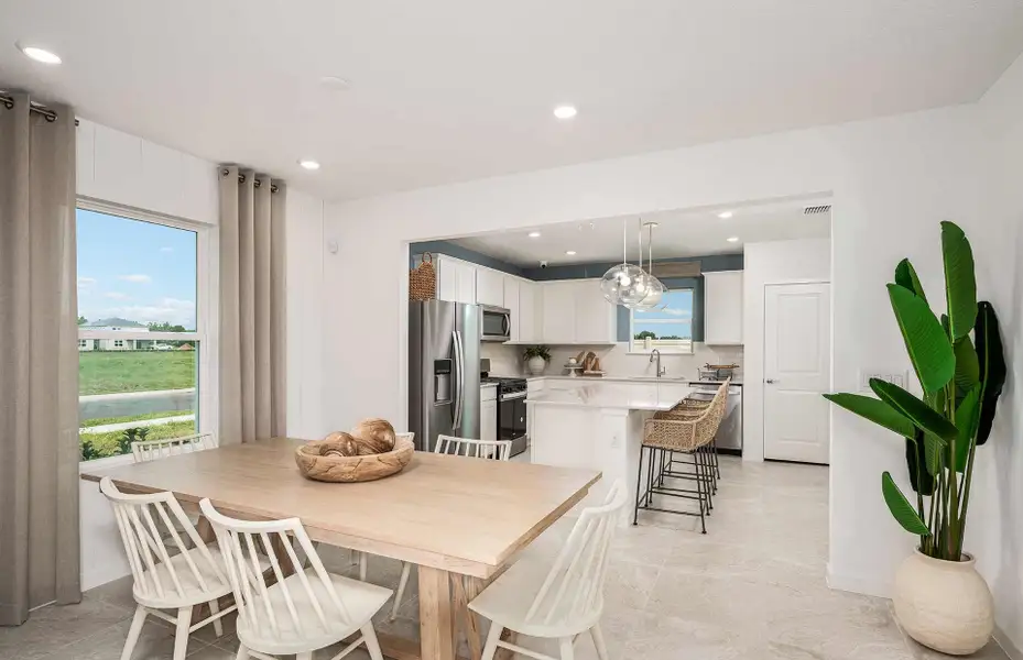 Furnished interior view inside a new home in Pioneer Ranch, Ocala (Image 9).