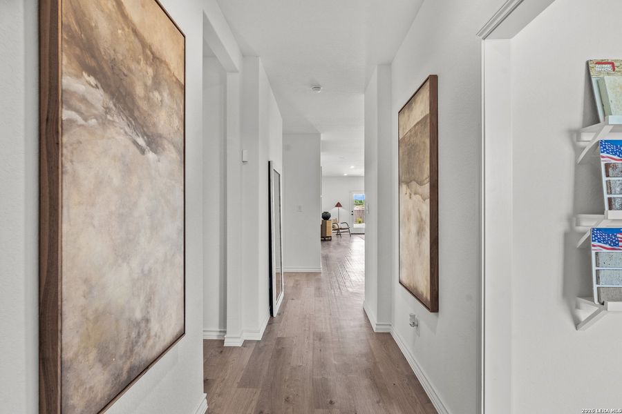 Furnished interior view inside a new home in Dove Song, Marion (Image 7).