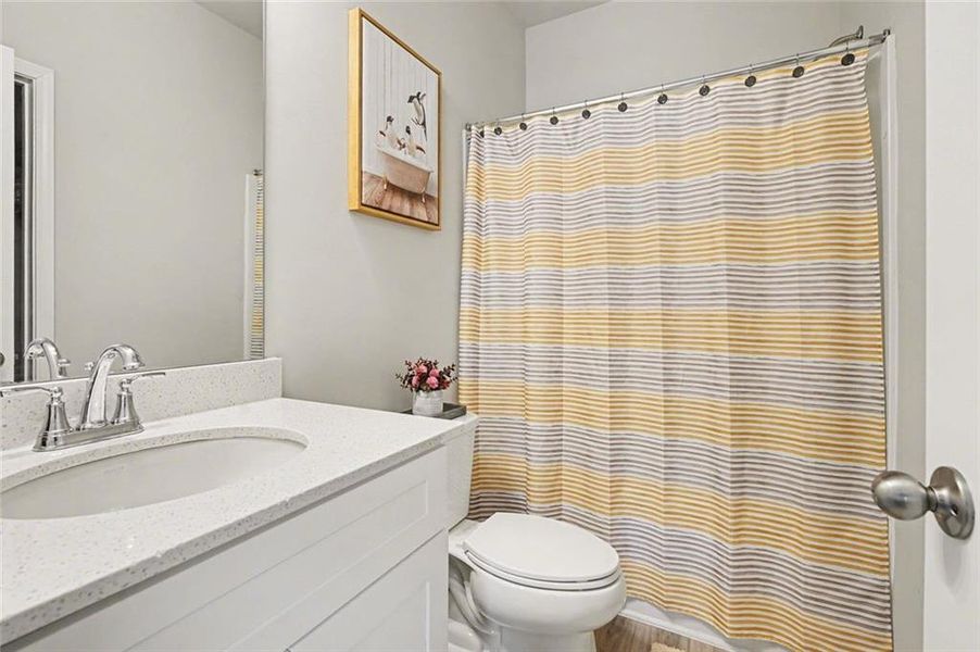 Furnished interior view inside a new home in , Stockbridge (Image 24).