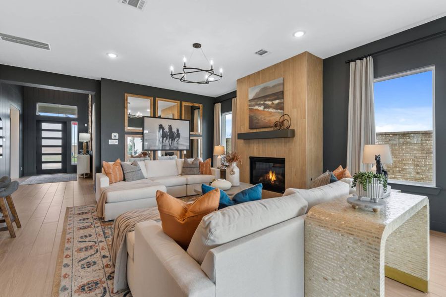 Representative furnished interior of a home built from the Acadia with 3-Car Garage by Chesmar Homes in Westland Ranch, League City (Image 10). Representative furnished interior of a home built from the Acadia with 3-Car Garage by Chesmar Homes in Westland Ranch, League City (Image 10).