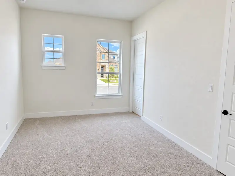 Spacious, unfurnished interior of a new home in Santa Rita Ranch, Liberty Hill (Image 18). Spacious, unfurnished interior of a new home in Santa Rita Ranch, Liberty Hill (Image 18).