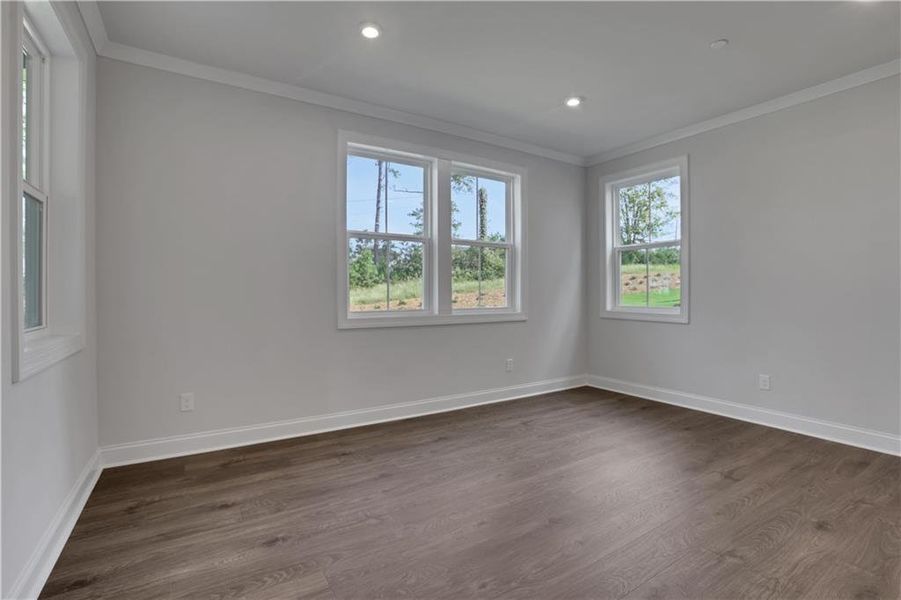 Spacious, unfurnished interior of a new home in Poppy at GreenHouse, Marietta (Image 17).