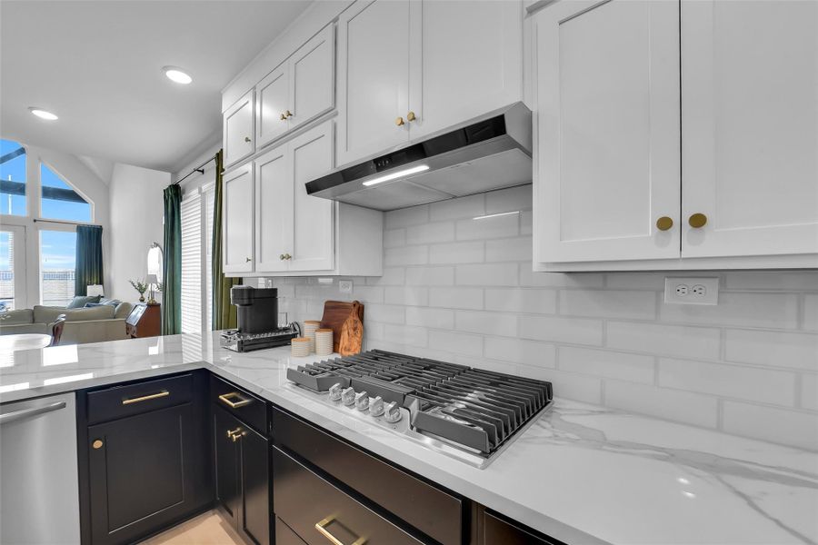 Furnished interior view inside a new home in Elyson 45' & 70', Cypress (Image 6).