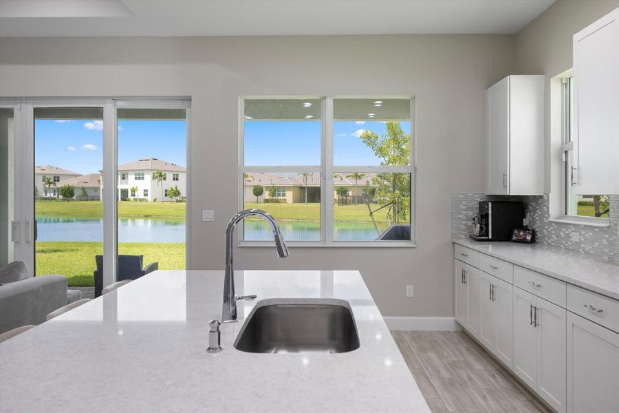 Furnished interior view inside a new home in , Westlake (Image 9).