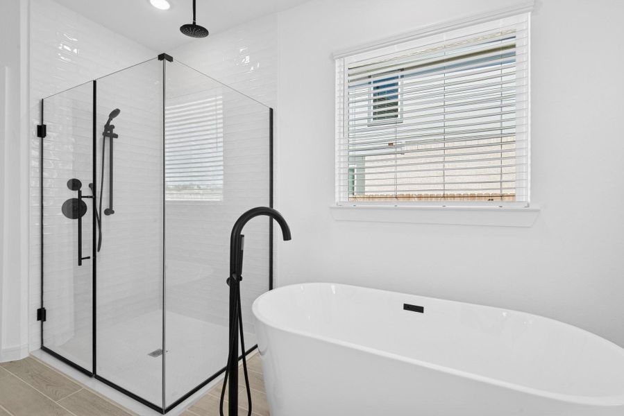 Luxurious primary bath (*Photo not of actual home and used for illustration purposes only.) Luxurious primary bath (*Photo not of actual home and used for illustration purposes only.)
