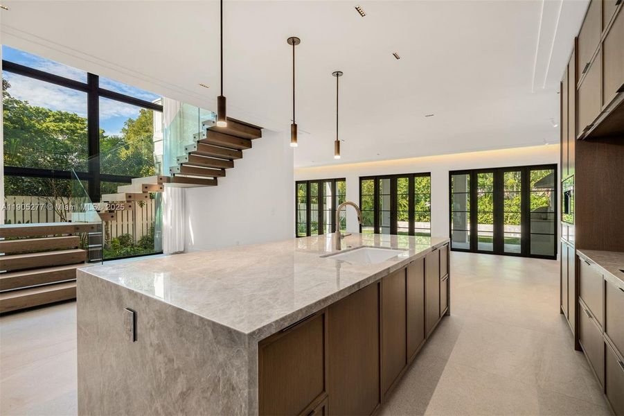 Furnished interior view inside a new home in , Miami (Image 5). Furnished interior view inside a new home in , Miami (Image 5).