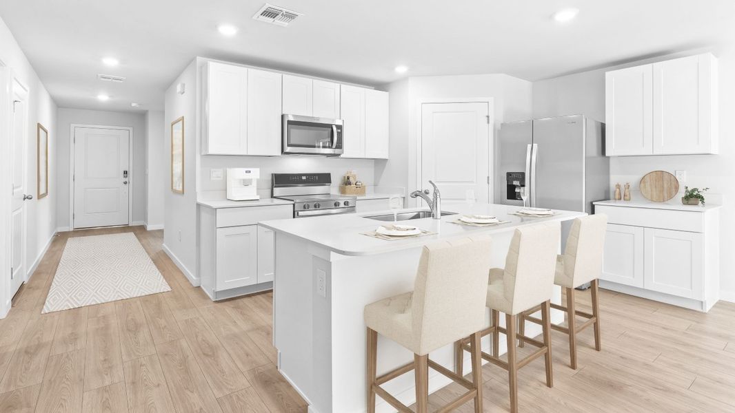 Furnished interior view inside a new home in Hemingway Pointe, Fort Myers (Image 4).