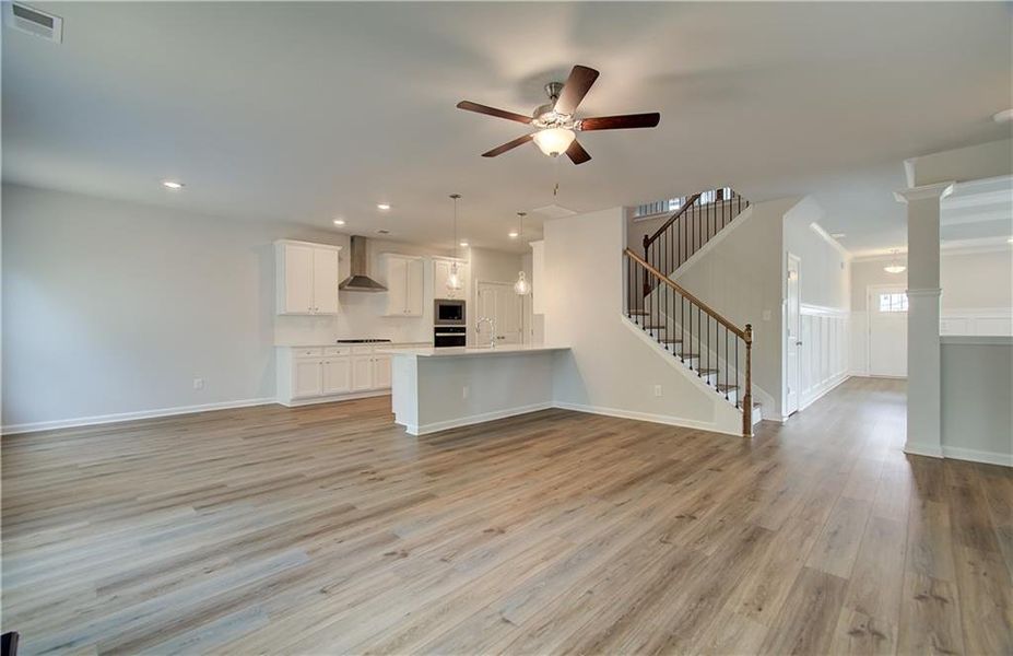 Spacious, unfurnished interior of a new home in Cooper Park, McDonough (Image 25).