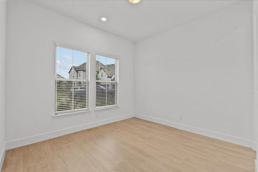 Second downstairs bedroom
