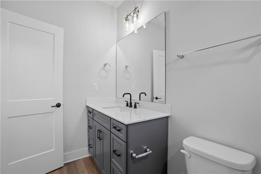 Furnished interior view inside a new home in , Dawsonville (Image 15).