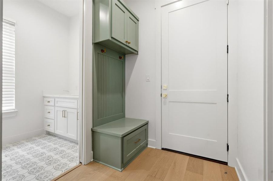 Furnished interior view inside a new home in , Hewitt (Image 8).