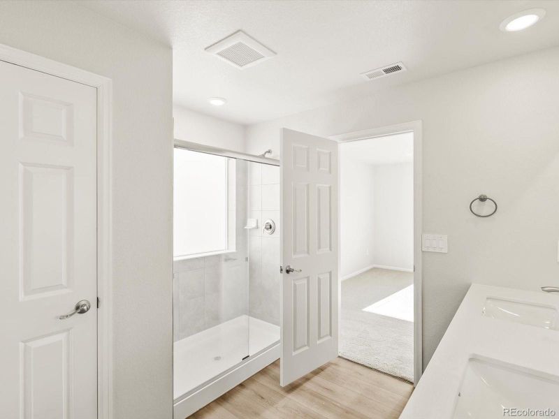 Furnished interior view inside a new home in Poudre Heights: The Lakes Collection, Windsor (Image 10).