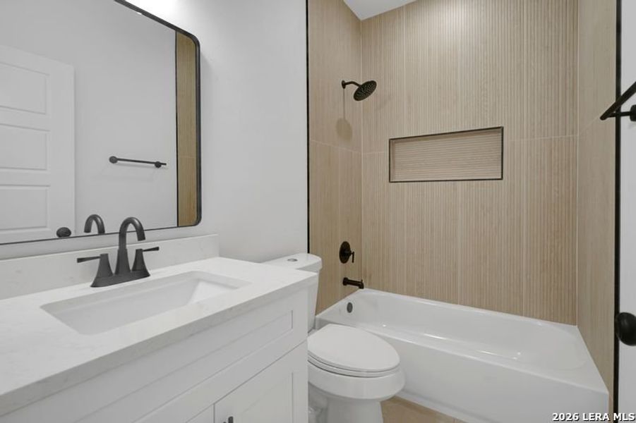Furnished interior view inside a new home in , San Antonio (Image 7).