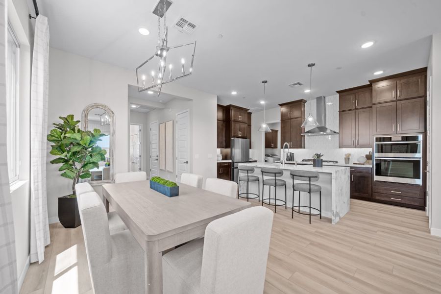 Representative furnished interior of a home built from the Cielo by Landsea Homes in Mira Vista at Victory, Buckeye (Image 8).