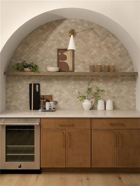 Close-up of interior finishes inside a home in , Milton (Image 23).