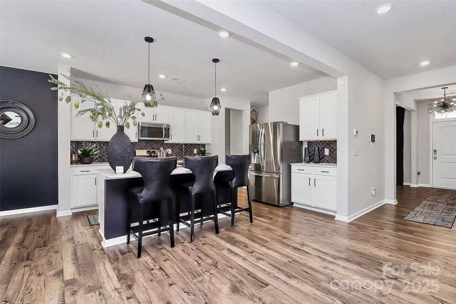 Furnished interior view inside a new home in Bailey's Run, Rock Hill (Image 3).