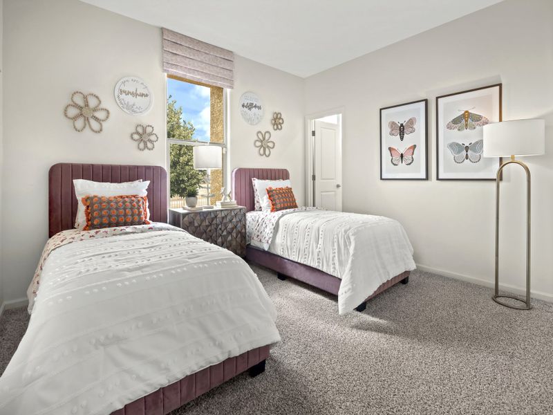 Furnished interior view inside a new home in Arbor at Madera Highlands II, Sahuarita (Image 7).