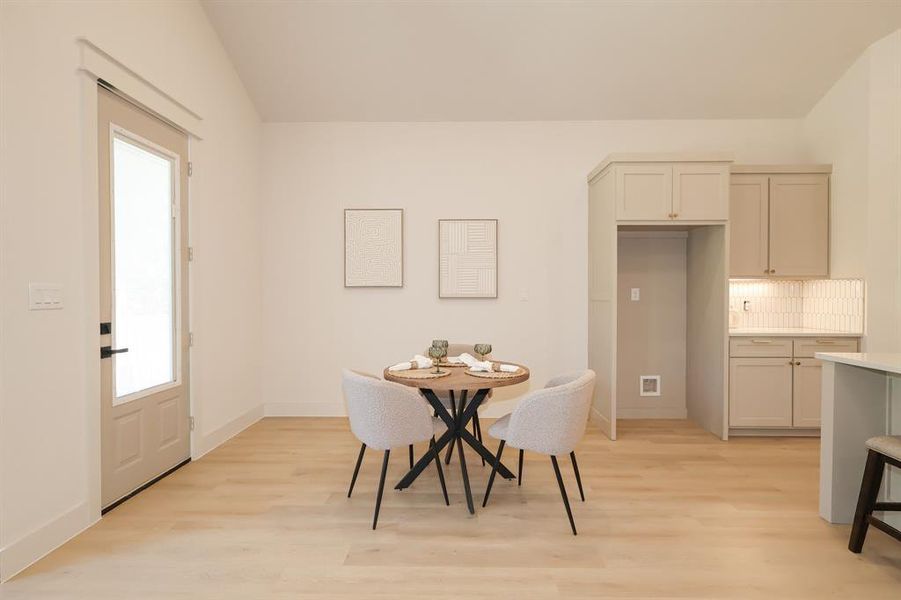 Furnished interior view inside a new home in , Fort Worth (Image 14). Furnished interior view inside a new home in , Fort Worth (Image 14).