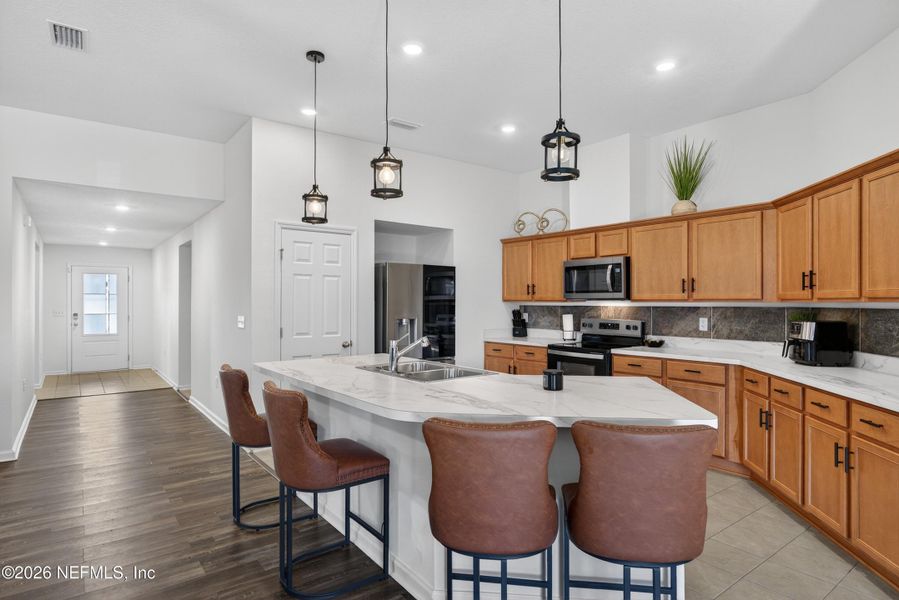 Furnished interior view inside a new home in , Jacksonville (Image 13).