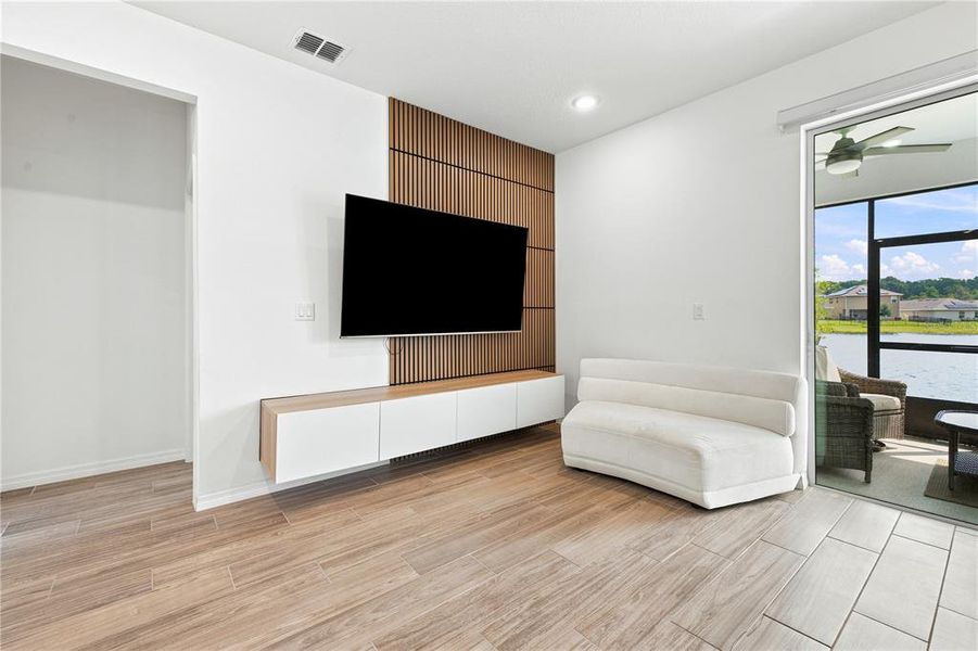 Furnished interior view inside a new home in , Harmony (Image 13). Furnished interior view inside a new home in , Harmony (Image 13).